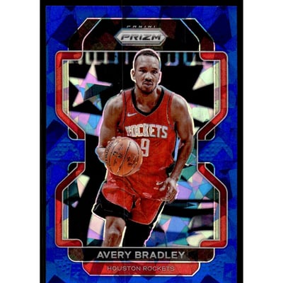 2021-22 Panini Prizm Prizms Blue Ice #109 Avery Bradley