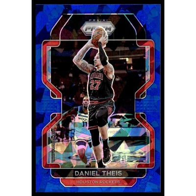 2021-22 Panini Prizm Prizms Blue Ice #3 Daniel Theis