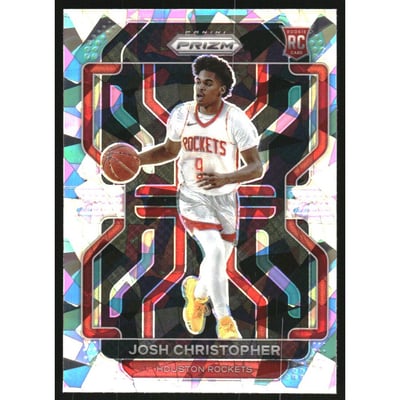 2021-22 Panini Prizm Prizms Ice #324 Josh Christopher