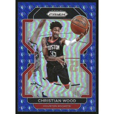 2021-22 Panini Prizm Prizms NBA 75th Anniversary #112 Christian Wood