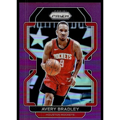 2021-22 Panini Prizm Prizms Purple #109 Avery Bradley