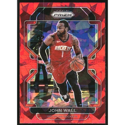2021-22 Panini Prizm Prizms Red Ice #68 John Wall