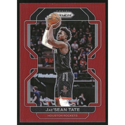 2021-22 Panini Prizm Prizms Red #93 Jae'Sean Tate