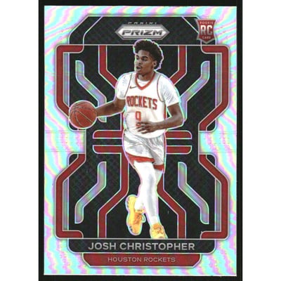 2021-22 Panini Prizm Prizms Silver #324 Josh Christopher