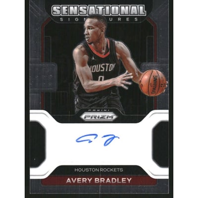 2021-22 Panini Prizm Sensational Signatures #29 Avery Bradley