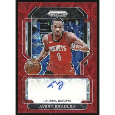 2021-22 Panini Prizm Signatures Prizms Choice #45 Avery Bradley