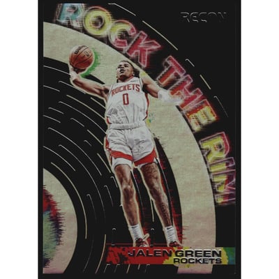 2021-22 Panini Recon Rock the Rim #1 Jalen Green