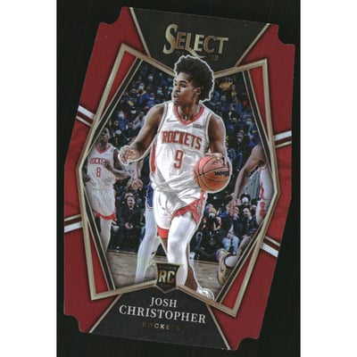 2021-22 Select Prizms Maroon Die Cut #133 Josh Christopher