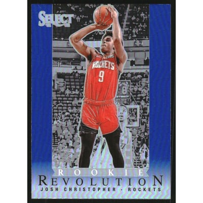 2021-22 Select Rookie Revolution Prizms Blue #3 Josh Christopher