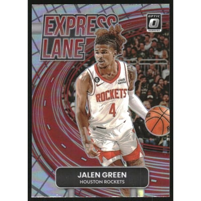 2022-23 Donruss Optic Express Lane Holo #18 Jalen Green