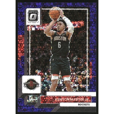 2022-23 Donruss Optic Fast Break Purple #195 Kenyon Martin Jr.