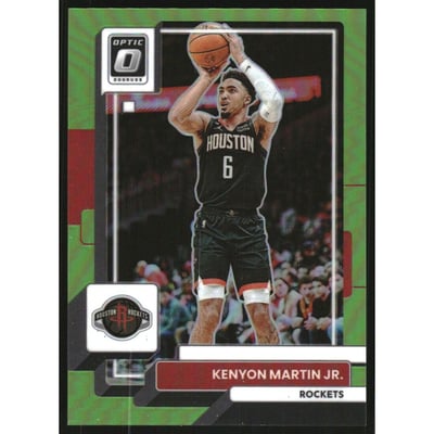 2022-23 Donruss Optic Lime Green #195 Kenyon Martin Jr.