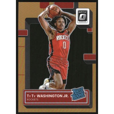 2022-23 Donruss Optic Orange #231 TyTy Washington Jr. RR