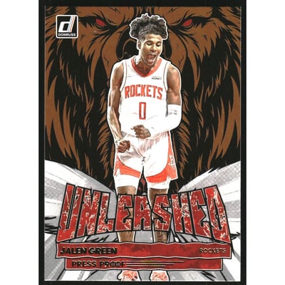 2022-23 Donruss Unleashed Press Proof #14 Jalen Green