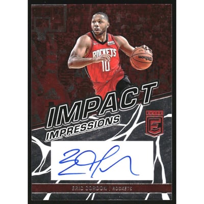 2022-23 Elite Impact Impressions Autographs #8 Eric Gordon