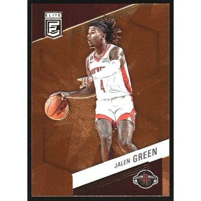 2022-23 Elite Orange #162 Jalen Green
