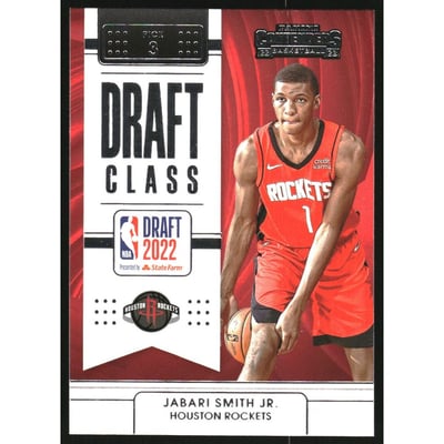 2022-23 Panini Contenders Draft Class Contenders #4 Jabari Smith Jr.