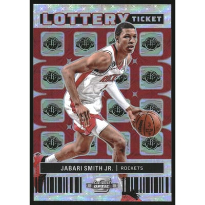 2022-23 Panini Contenders Optic Lottery Ticket #3 Jabari Smith Jr.