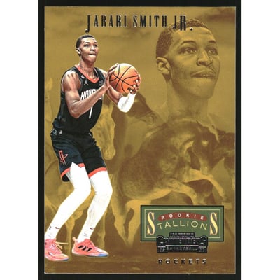2022-23 Panini Contenders Rookie Stallions #22 Jabari Smith Jr.