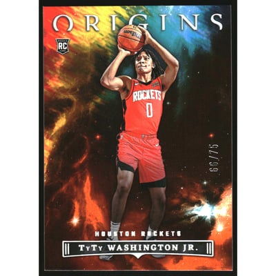 2022-23 Panini Origins Orange #92 TyTy Washington Jr.