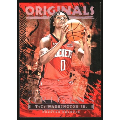 2022-23 Panini Origins Originals Red #18 TyTy Washington Jr.