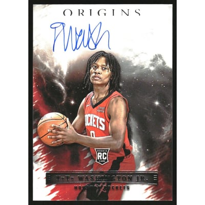 2022-23 Panini Origins Rookie Autographs #1 TyTy Washington Jr.