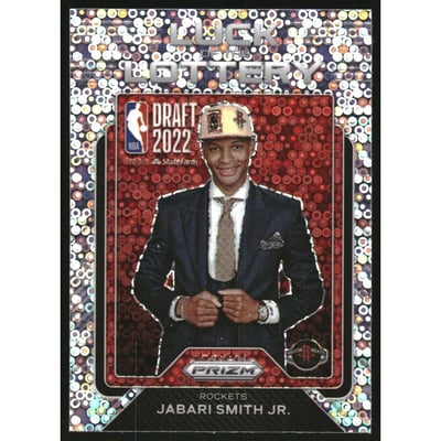 2022-23 Panini Prizm Luck of the Lottery Prizms Fast Break #7 Jabari Smith Jr.