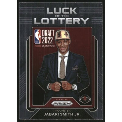 2022-23 Panini Prizm Luck of the Lottery Prizms Silver #7 Jabari Smith Jr.