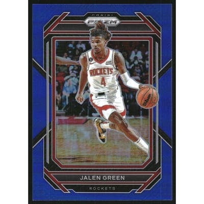 2022-23 Panini Prizm Prizms Blue #181 Jalen Green