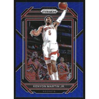 2022-23 Panini Prizm Prizms Blue #183 Kenyon Martin Jr.