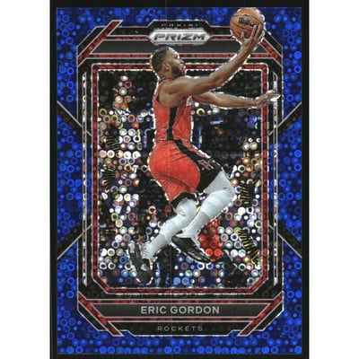 2022-23 Panini Prizm Prizms Fast Break Blue #186 Eric Gordon