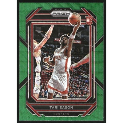 2022-23 Panini Prizm Prizms Green Wave #258 Tari Eason