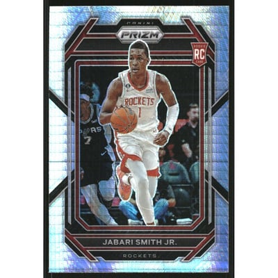 2022-23 Panini Prizm Prizms Hyper #228 Jabari Smith Jr.