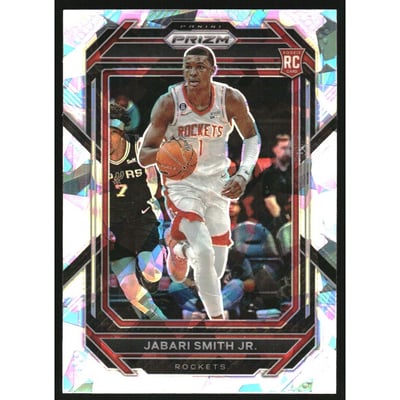 2022-23 Panini Prizm Prizms Ice #228 Jabari Smith Jr.