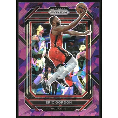 2022-23 Panini Prizm Prizms Purple Ice #186 Eric Gordon