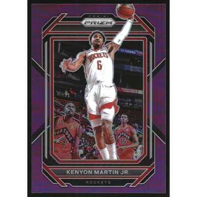 2022-23 Panini Prizm Prizms Purple #183 Kenyon Martin Jr.