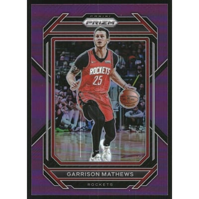 2022-23 Panini Prizm Prizms Purple #188 Garrison Mathews