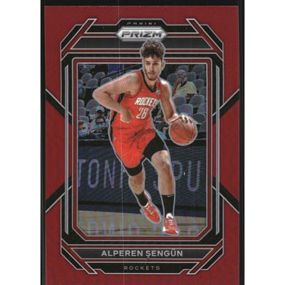 2022-23 Panini Prizm Prizms Red #178 Alperen Sengun