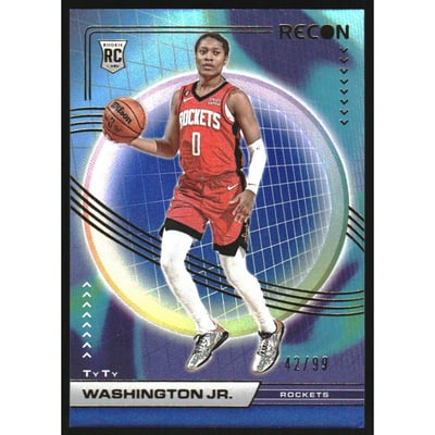 2022-23 Panini Recon Holo Blue #217 TyTy Washington Jr.