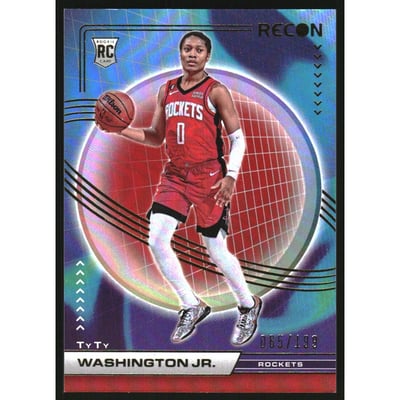 2022-23 Panini Recon Holo Red #217 TyTy Washington Jr.