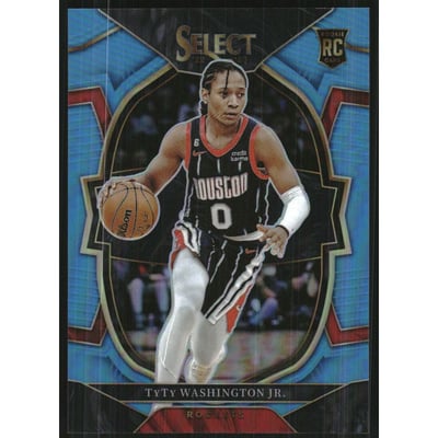 2022-23 Select Prizms Light Blue #70 TyTy Washington Jr.