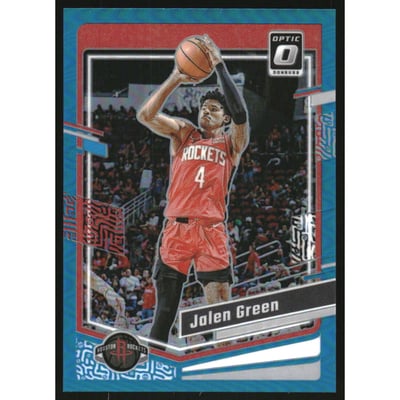 2023-24 Donruss Optic Aqua #151 Jalen Green