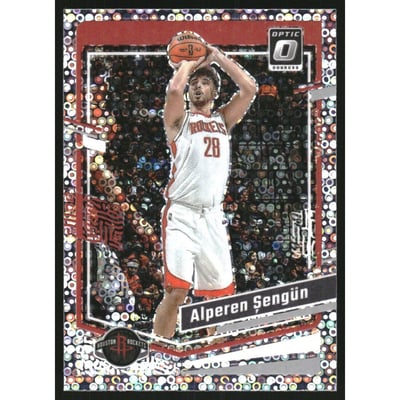 2023-24 Donruss Optic Fast Break Holo #85 Alperen Sengun