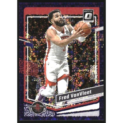 2023-24 Donruss Optic Fast Break Purple #197 Fred VanVleet