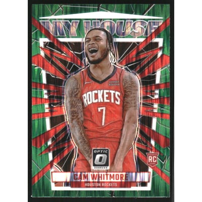 2023-24 Donruss Optic My House Green Shock #12 Cam Whitmore