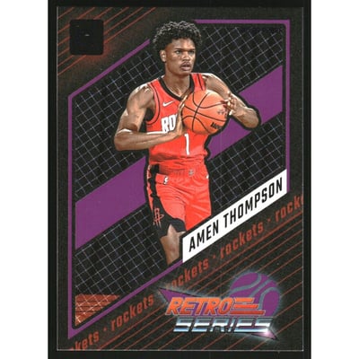 2023-24 Donruss Retro Series Press Proof Purple #4 Amen Thompson
