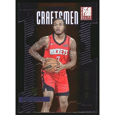 2023-24 Elite Craftsmen Orange Die Cut #25 Cam Whitmore