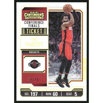 2023-24 Panini Contenders Conference Finals Ticket #13 Fred VanVleet