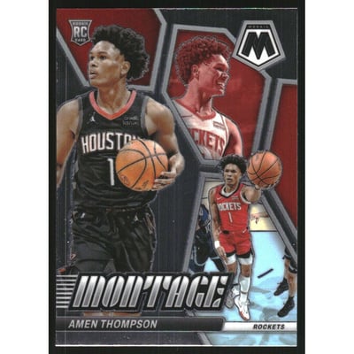 2023-24 Panini Mosaic Montage #26 Amen Thompson