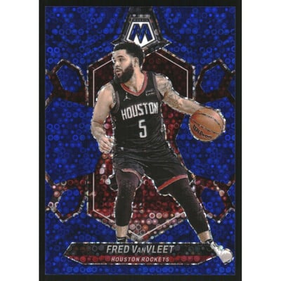 2023-24 Panini Mosaic Mosaic Fast Break Blue #140 Fred VanVleet